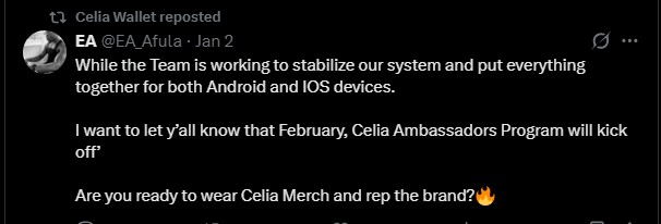 Celia 空投何时上线?Celia 主网验证和 KYC 设置(4) Celia 空投何时上线?Celia 主网验证和 KYC 设置(4)