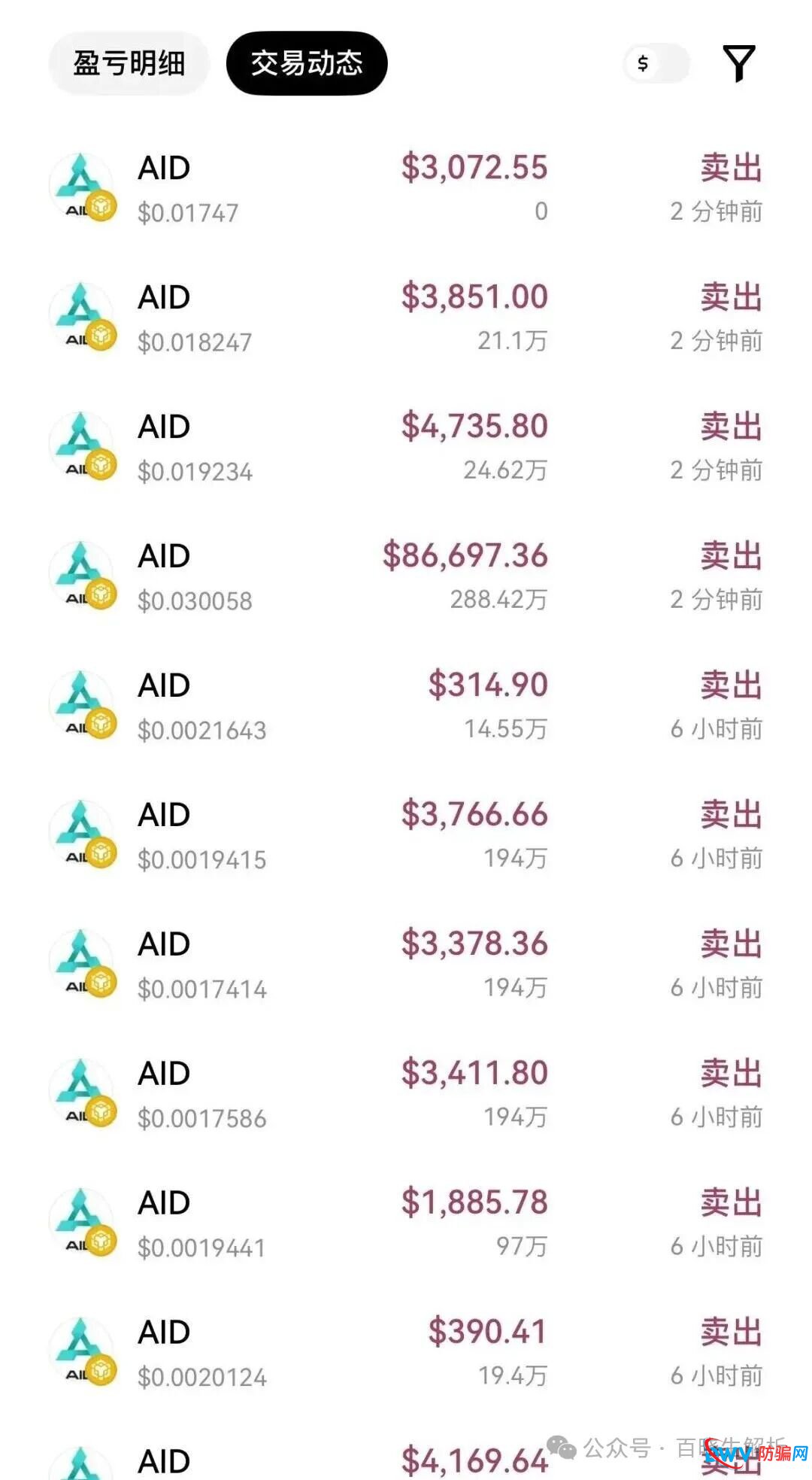 “AIDav2”无法提现,代币aid暴跌99%,彻底崩盘挖,背后操盘人员已被锁定!(8) “AIDav2”无法提现,代币aid暴跌99%,彻底崩盘挖,背后操盘人员已被锁定!(8)