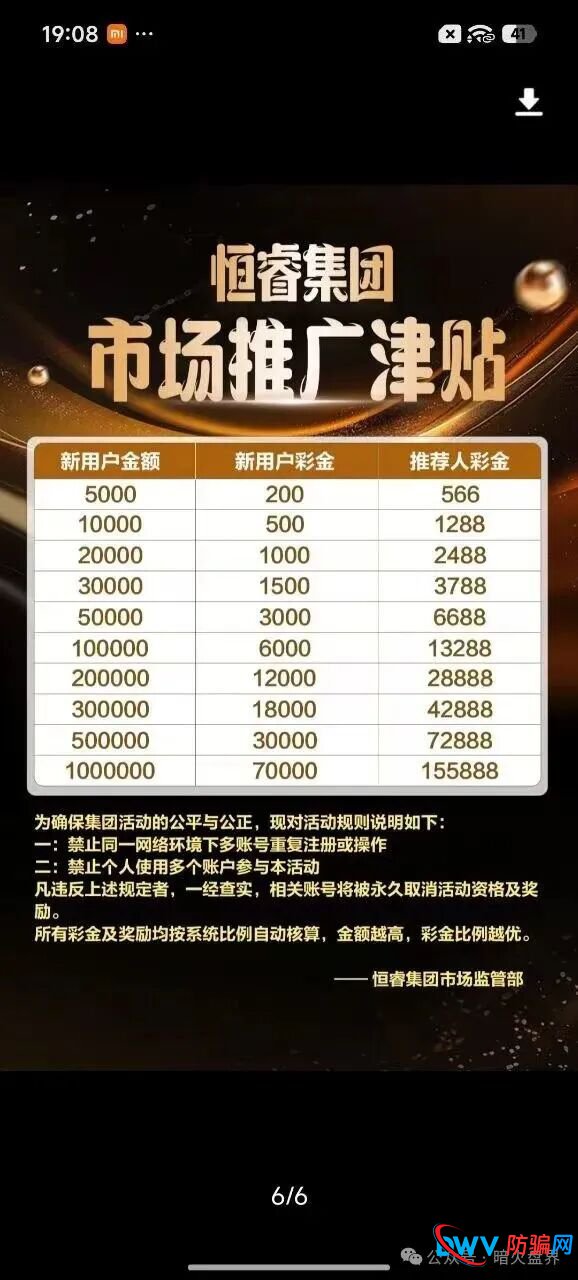 “恒睿集团”彩票跟单骗局,不过是一场披着高薪推广外衣的资金盘陷阱!(3) “恒睿集团”彩票跟单骗局,不过是一场披着高薪推广外衣的资金盘陷阱!(3)