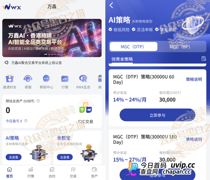 万鑫智投9级职级就是传销铁证！USDT入金直接触发八部门禁令(2)