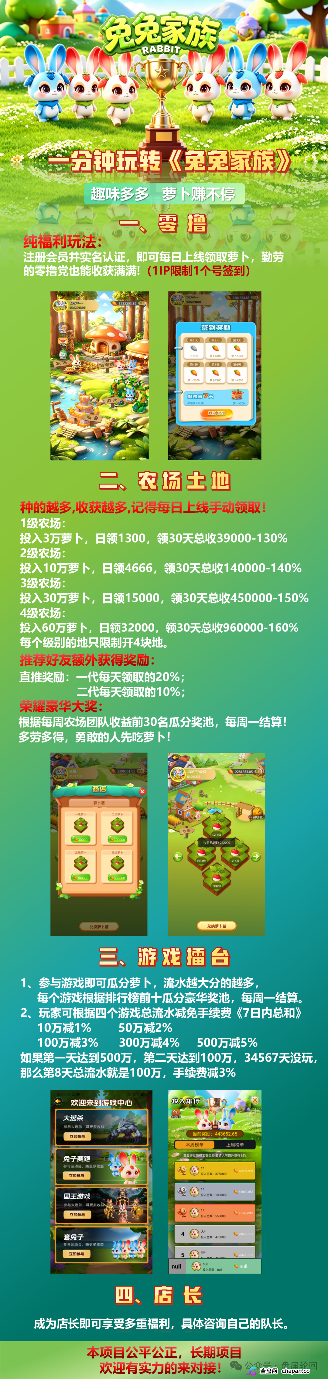 重磅曝光！“兔兔家族”APP竟是农场伪装的资金盘骗局！